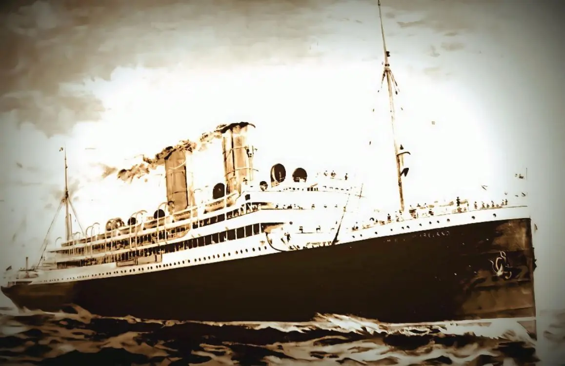 Paquebot Empress of Ireland, sur la traversée de Jean Le Jollec vers le Canada