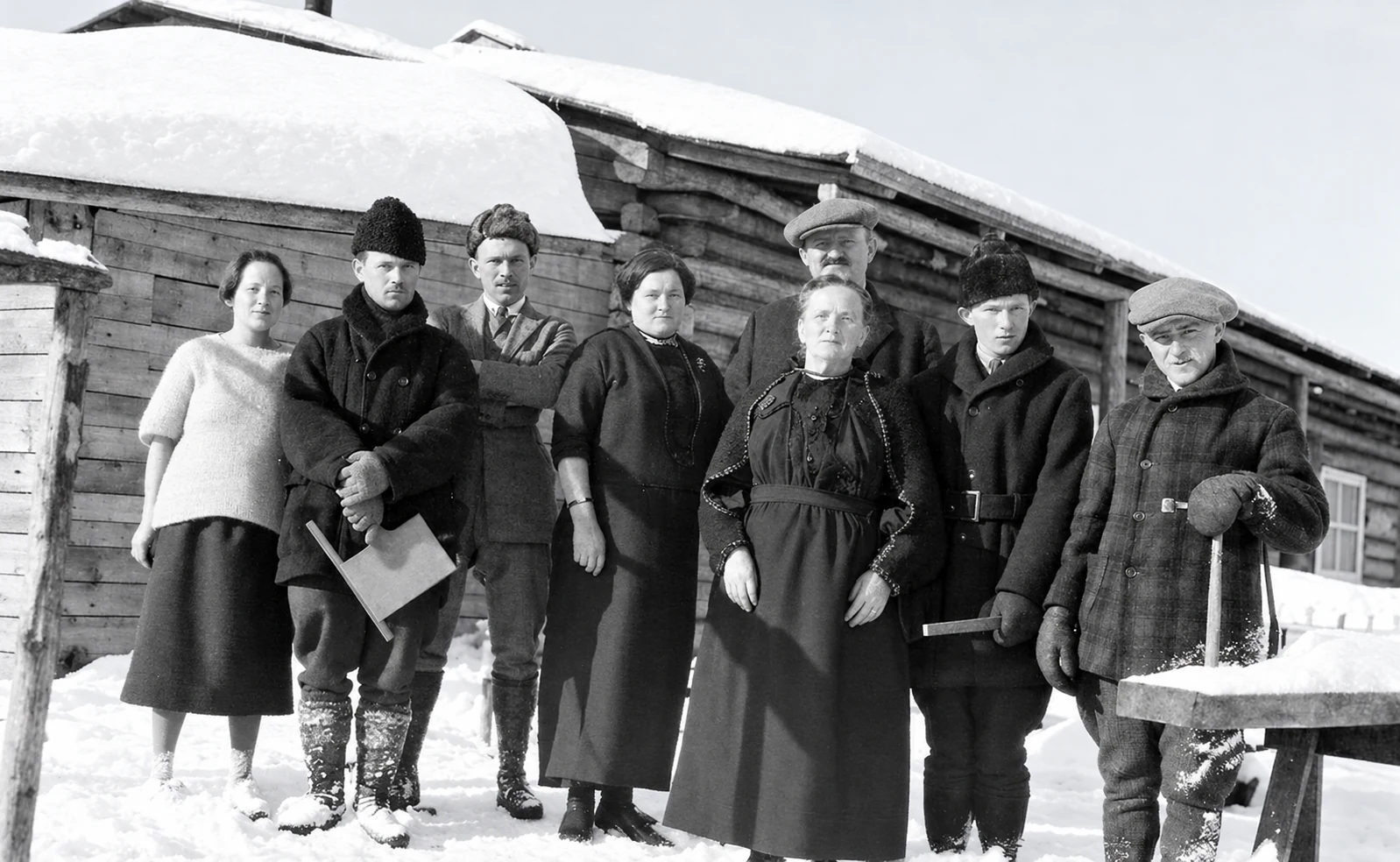 Photographie d’archives des chantiers de la Côte-Nord, image 12