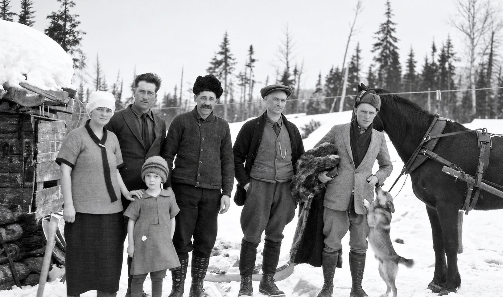 Photographie d’archives des chantiers de la Côte-Nord, image 13